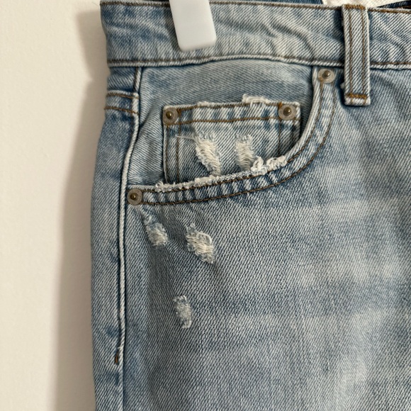 reformation distressed bermuda shorts size 23 - Picture 4 of 7